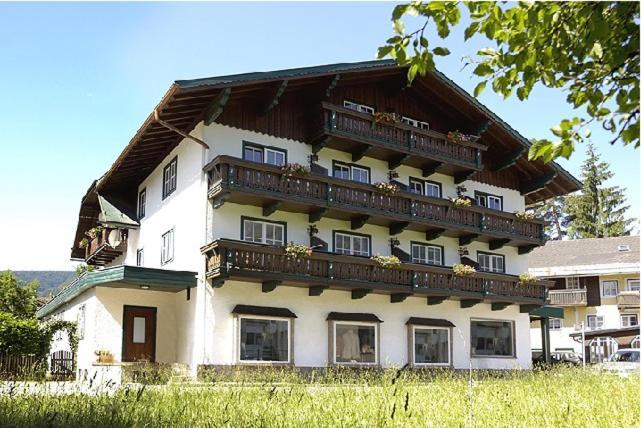 Appartementhaus Huber Abersee Esterno foto